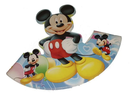 Gorro De Cartón Personaje Mickey Cumpleaños