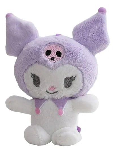 Llavero Kuromi Hello Kitty 14cm Negro O Lila