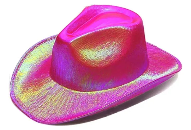 Gorro De Cowboy Tornasolado Fiesta Cotillón