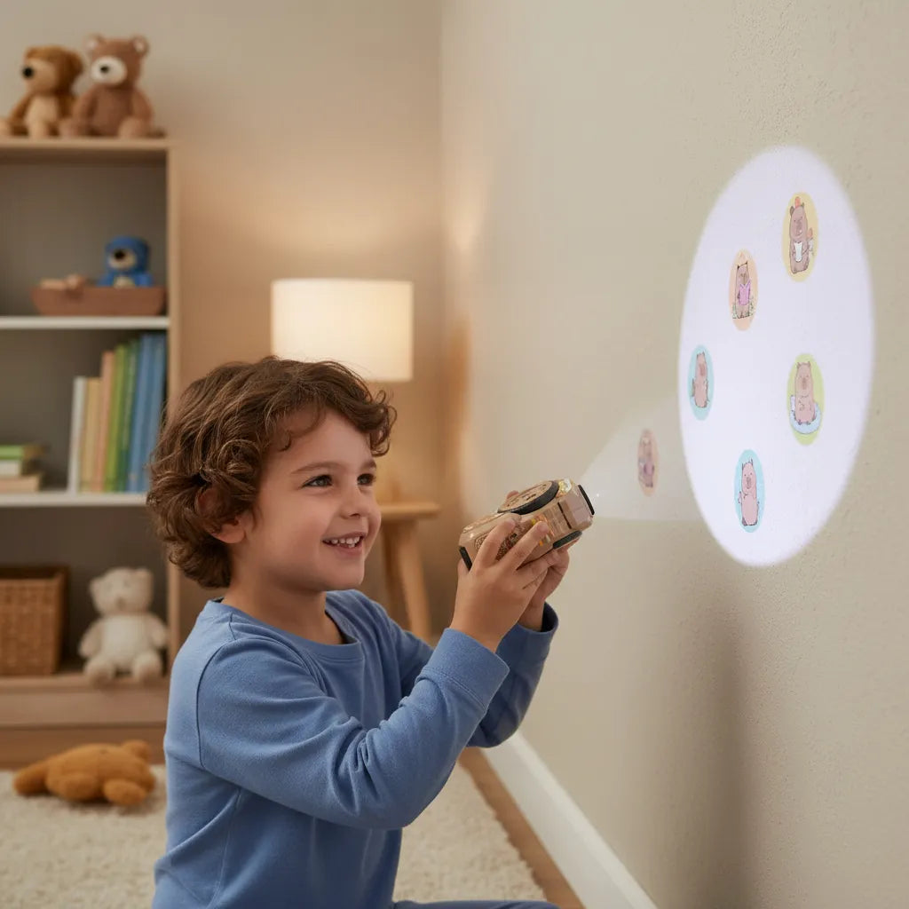 Vincha Proyector Infantil De Capibara 20 Imagenes