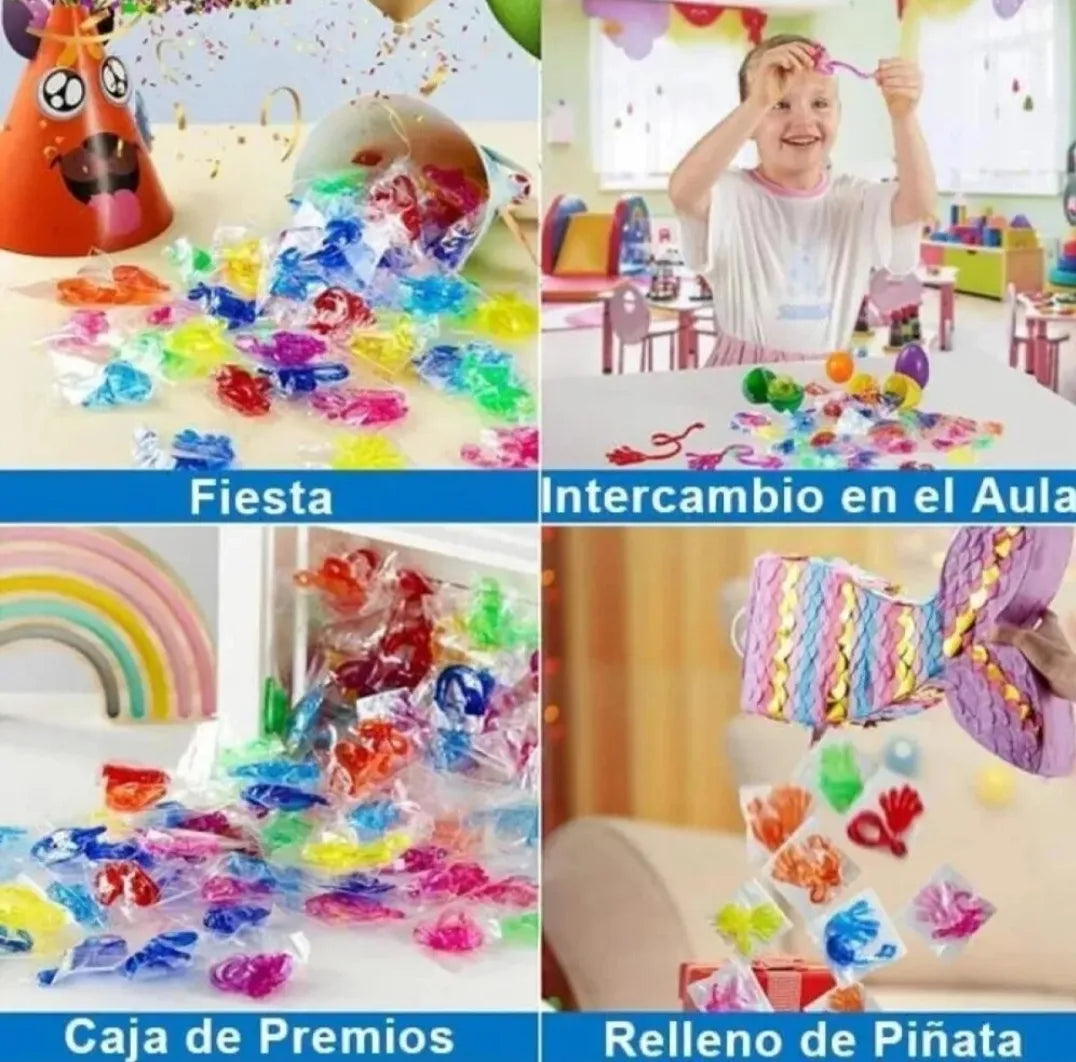 Mano Pegajosa Pack X10 Sorpresitas Souvenirs