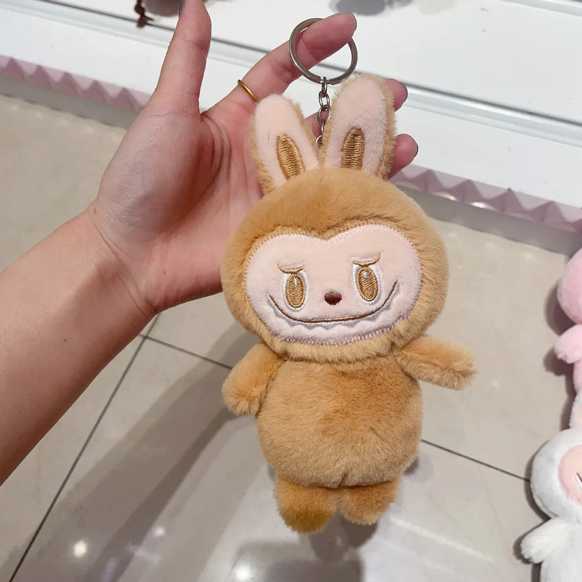 Llaveros De Peluche Labubu 20cm Varios Colores