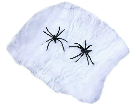 Tela De Araña Artificial 20gms Deco Halloween