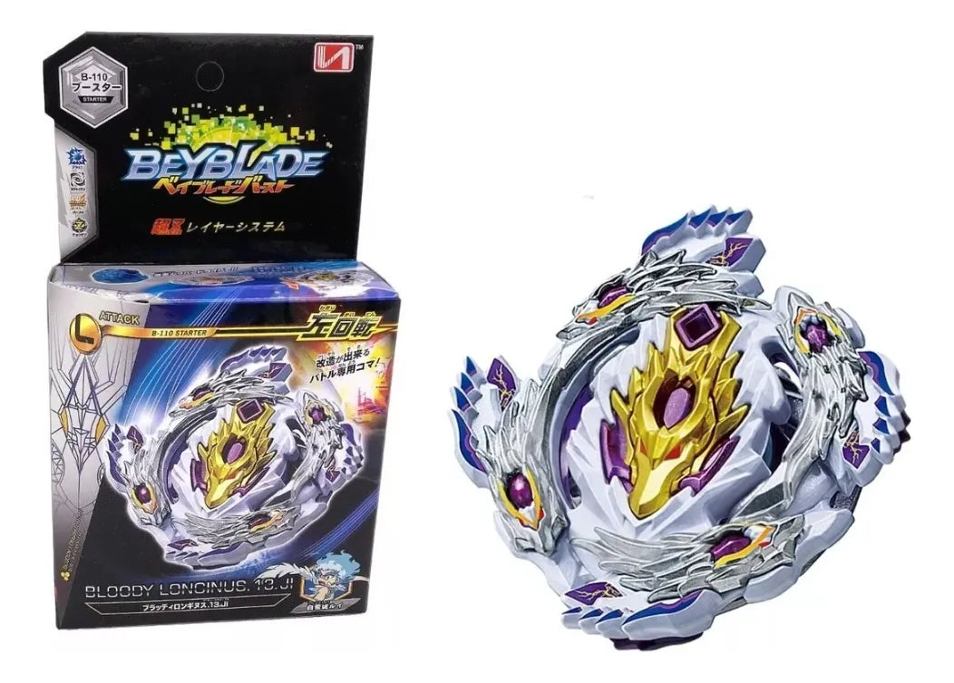 Beyblade Storm Gyro Bloody Longinus Con Lanzador