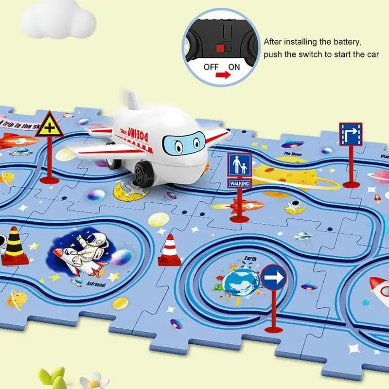 Puzzles Rompecabezas 15 Pcs Con Movimiento A Pila
