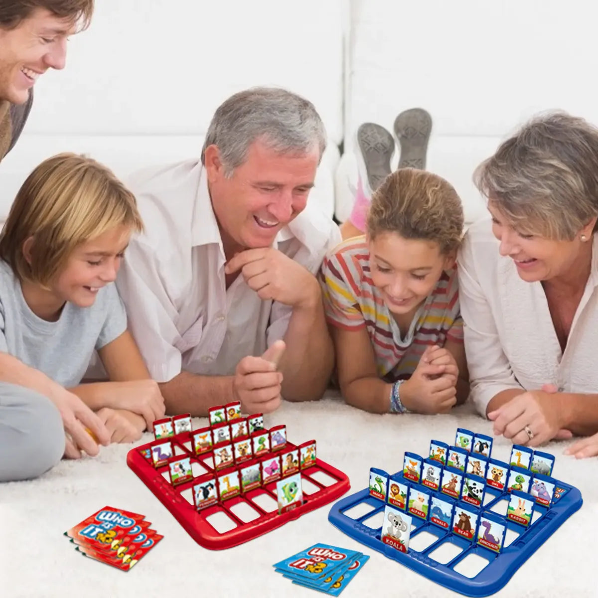 Juego De Mesa ¿adivina Quien? Version Animales