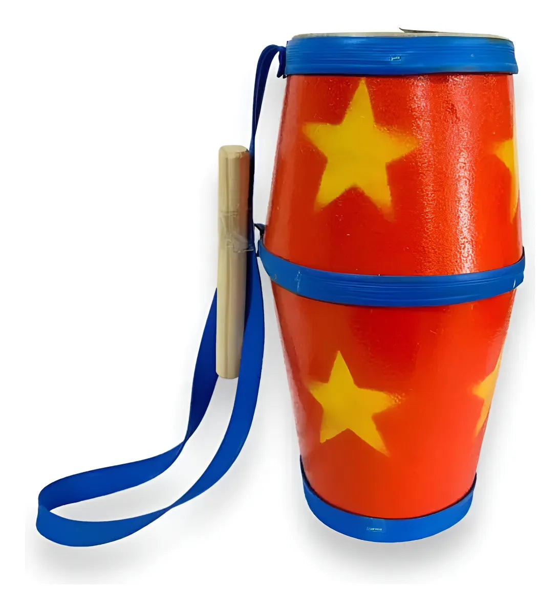 Tamboril Juguete Grande Fibra Lonja Natural 60cm