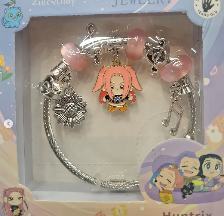 Pulsera Kpop Demon Hunters Infantil En Estuche