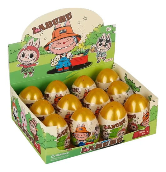 Huevo Sorpresa Labubu Con Figura 5cm