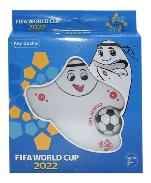 Llavero Souvenir Mundial 2022 Qatar Mascota La'eeb