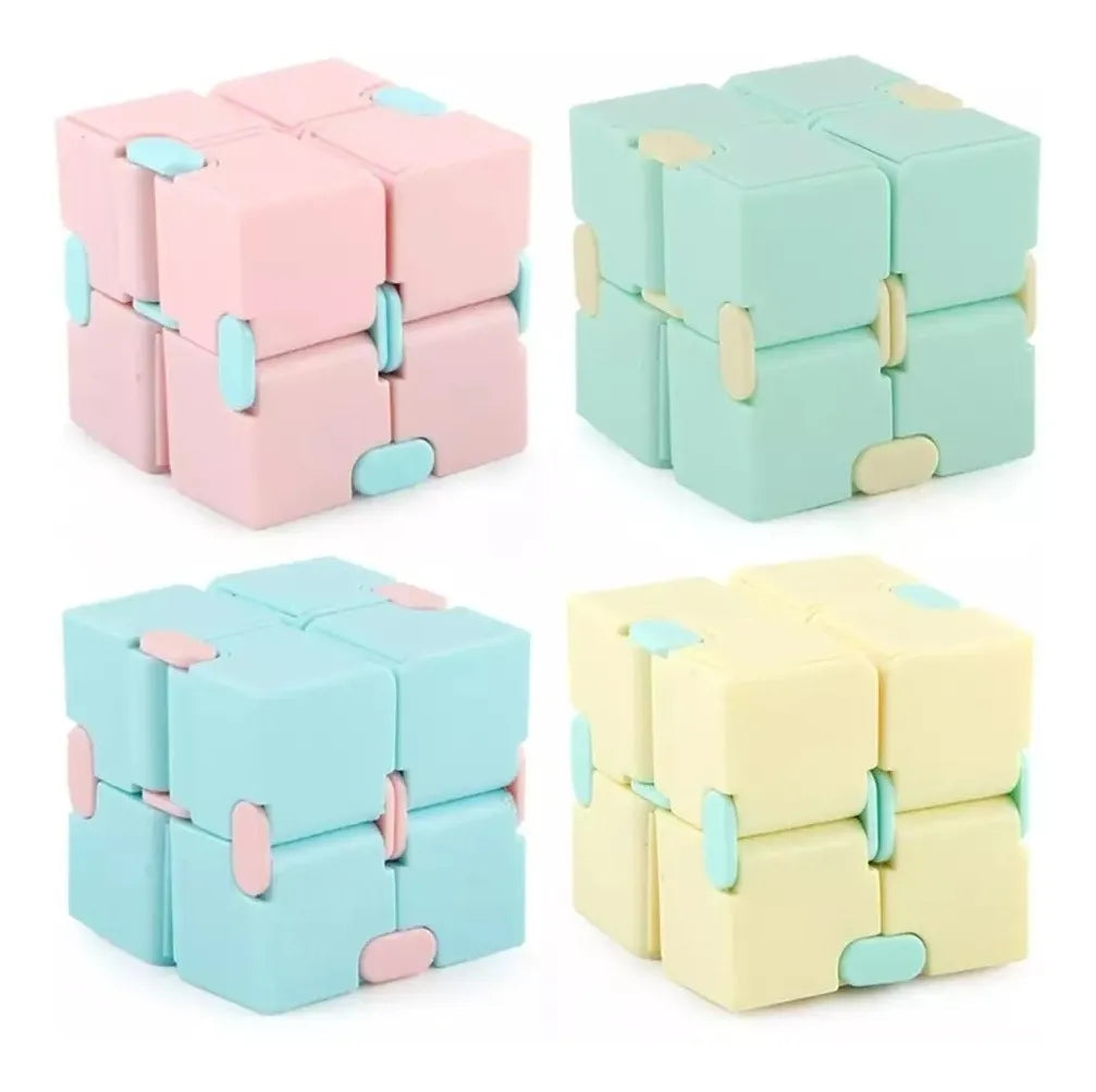 Fidget Toy Cubo Infinito Calma El Estrés Y Ansiedad
