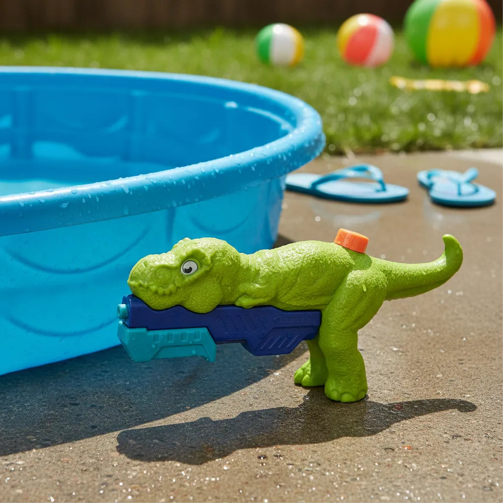 Pistola De Agua De Dinosaurio 41cm