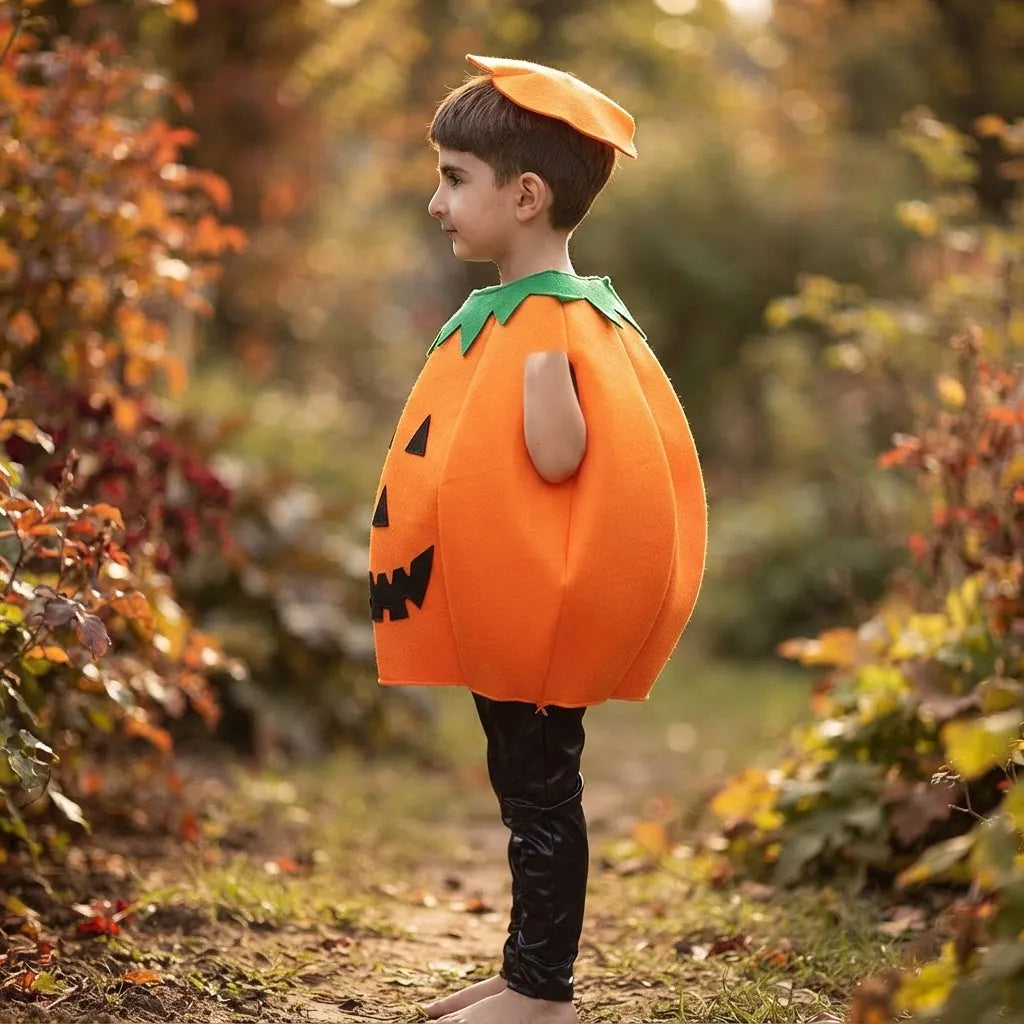 Disfraz De Calabaza Para Niños Halloween
