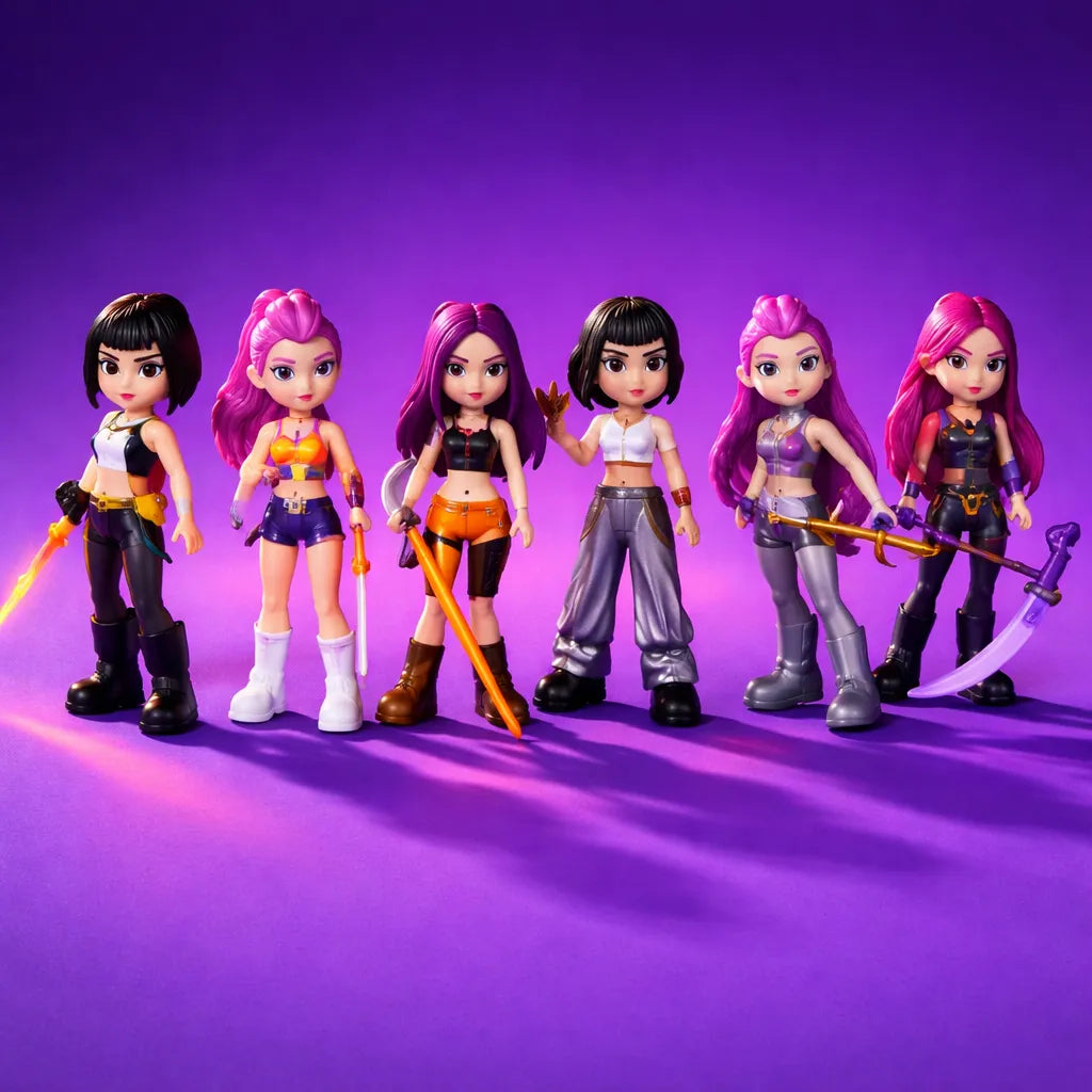 Muñecas Figuras De Accion Guerreras Kpop Pack X6