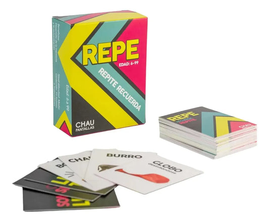 Juego De Mesa Repe Repite Recuerda chau pantallas