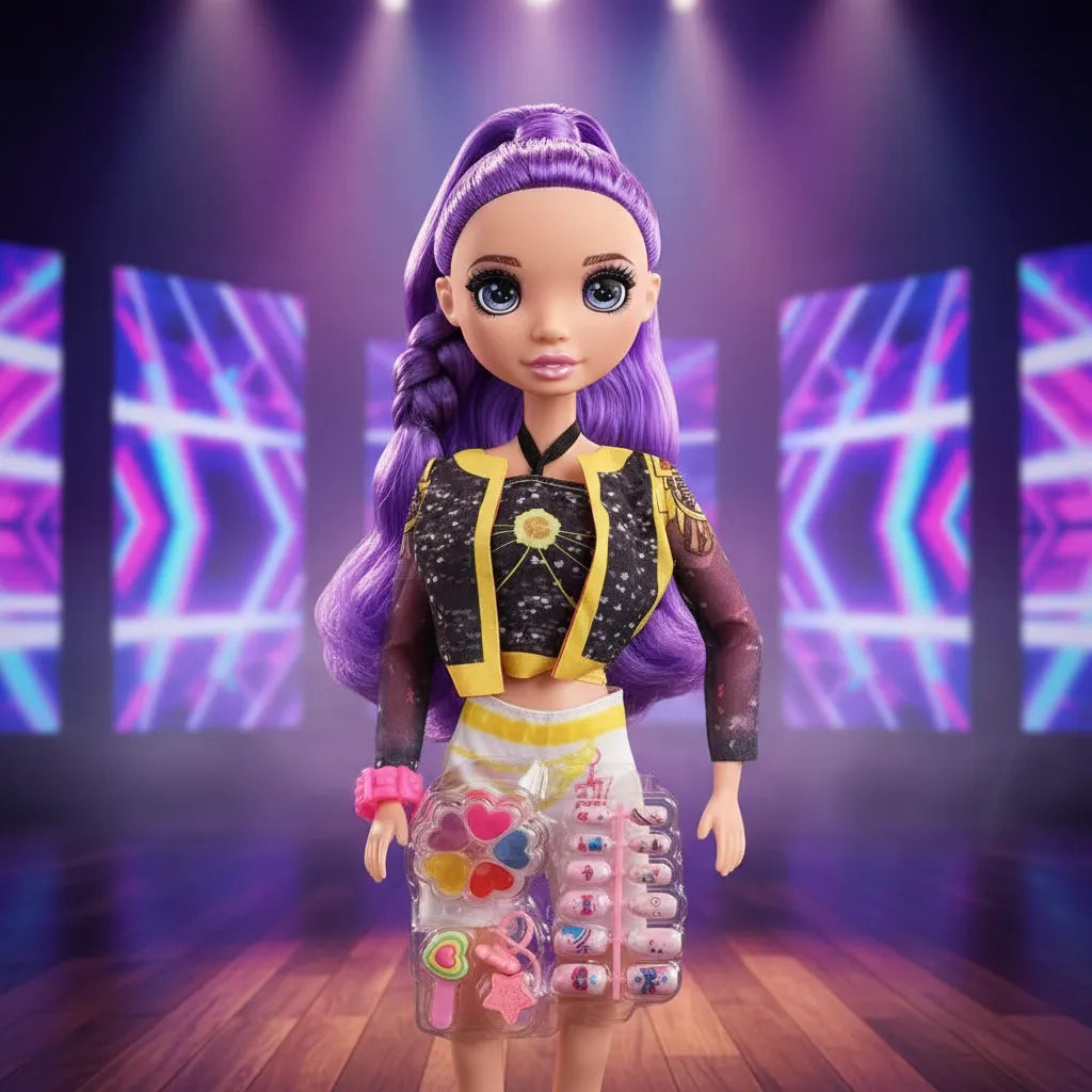 Muñeca Guerrera Kpop Rumi 60cm Con Accesorios
