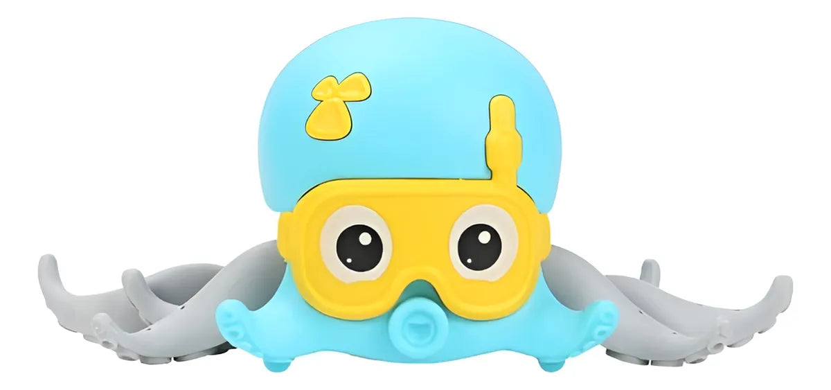 Juguete Pulpo A Cuerda 23x11cm Bebes Abs