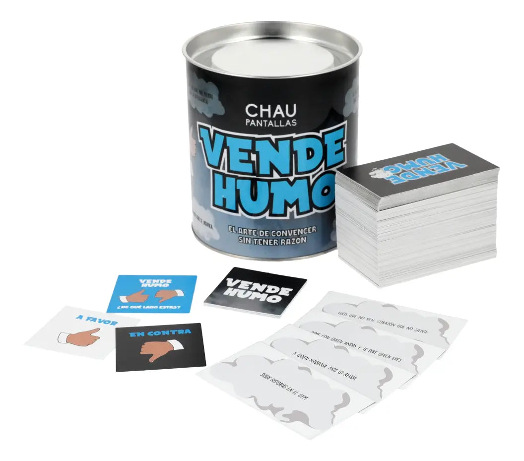Juego De Mesa Vende Humo En Lata Chau Pantallas