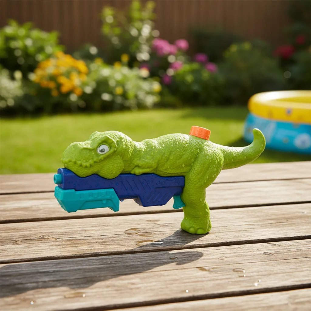 Pistola De Agua De Dinosaurio 41cm