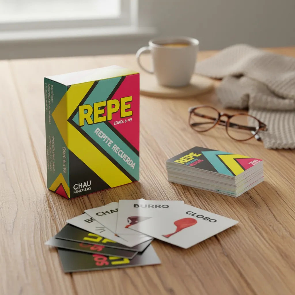 Juego De Mesa Repe Repite Recuerda chau pantallas