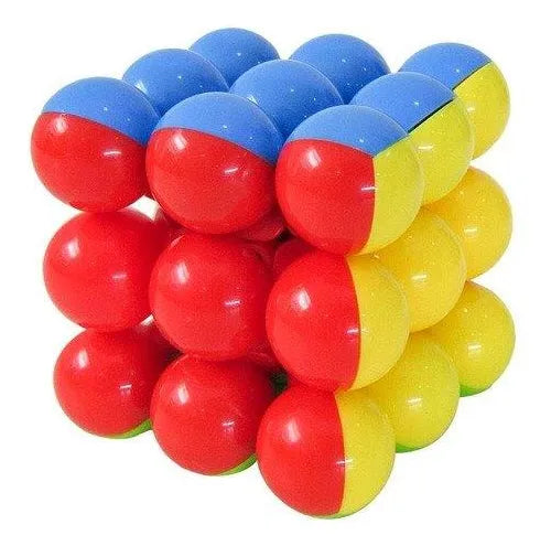 Cubo Mágico 3x3 Con Esferas Ingenio Antiestres