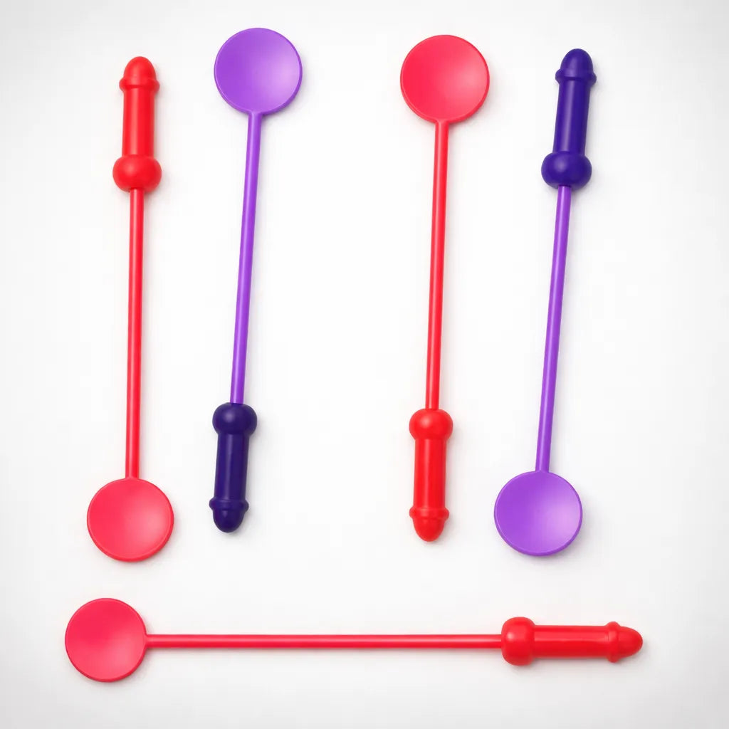 Revolvedores Plásticos Pene X6 Despedida De Soltera