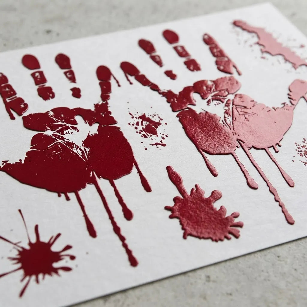 Set de Stickers con Sangre – Decoración Halloween