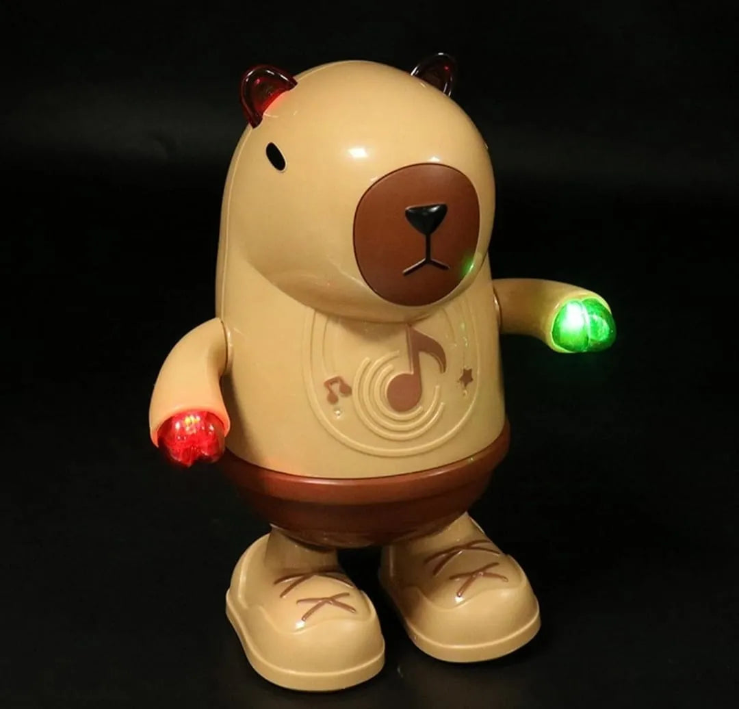 Muñeco Capibara Baila Y Canta con Luces 20cm
