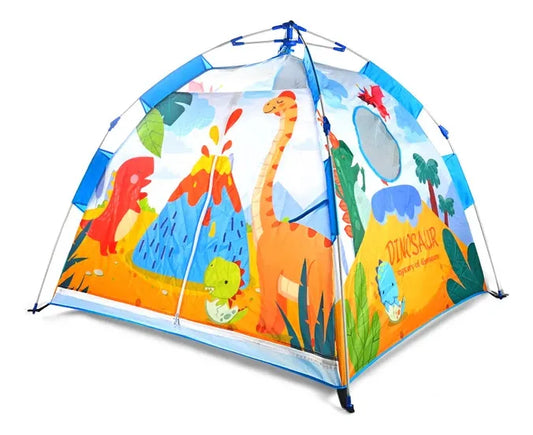 Carpa Infantil Modelo Dinosaurio Zipper 130x120cm