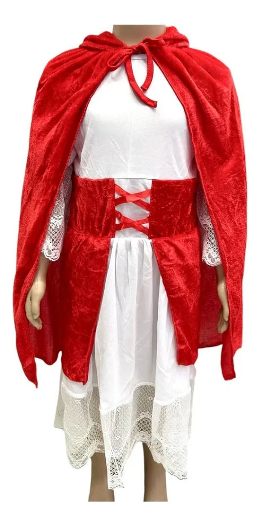 Disfraz De Caperucita Infantil Cosplay Halloween