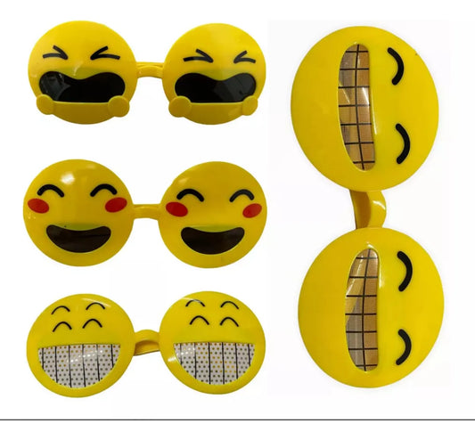 Lentes Emojis Pack X6 Surtidos Cotillón Fiesta