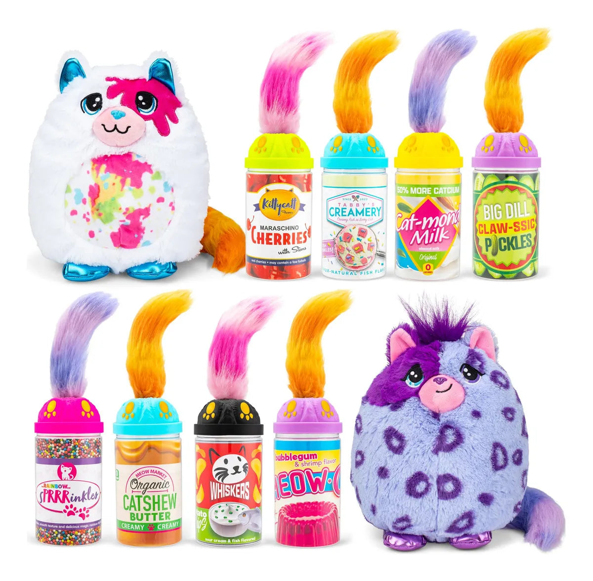 Misfittens Gatos Sorpresa De Peluche Coleccionable