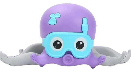 Juguete Pulpo A Cuerda 23x11cm Bebes Abs