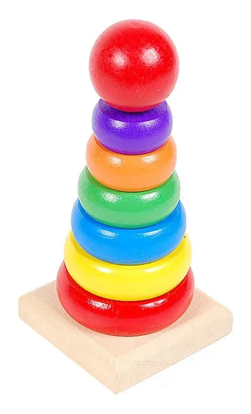 Juego Balancín en Madera apilable Montessori