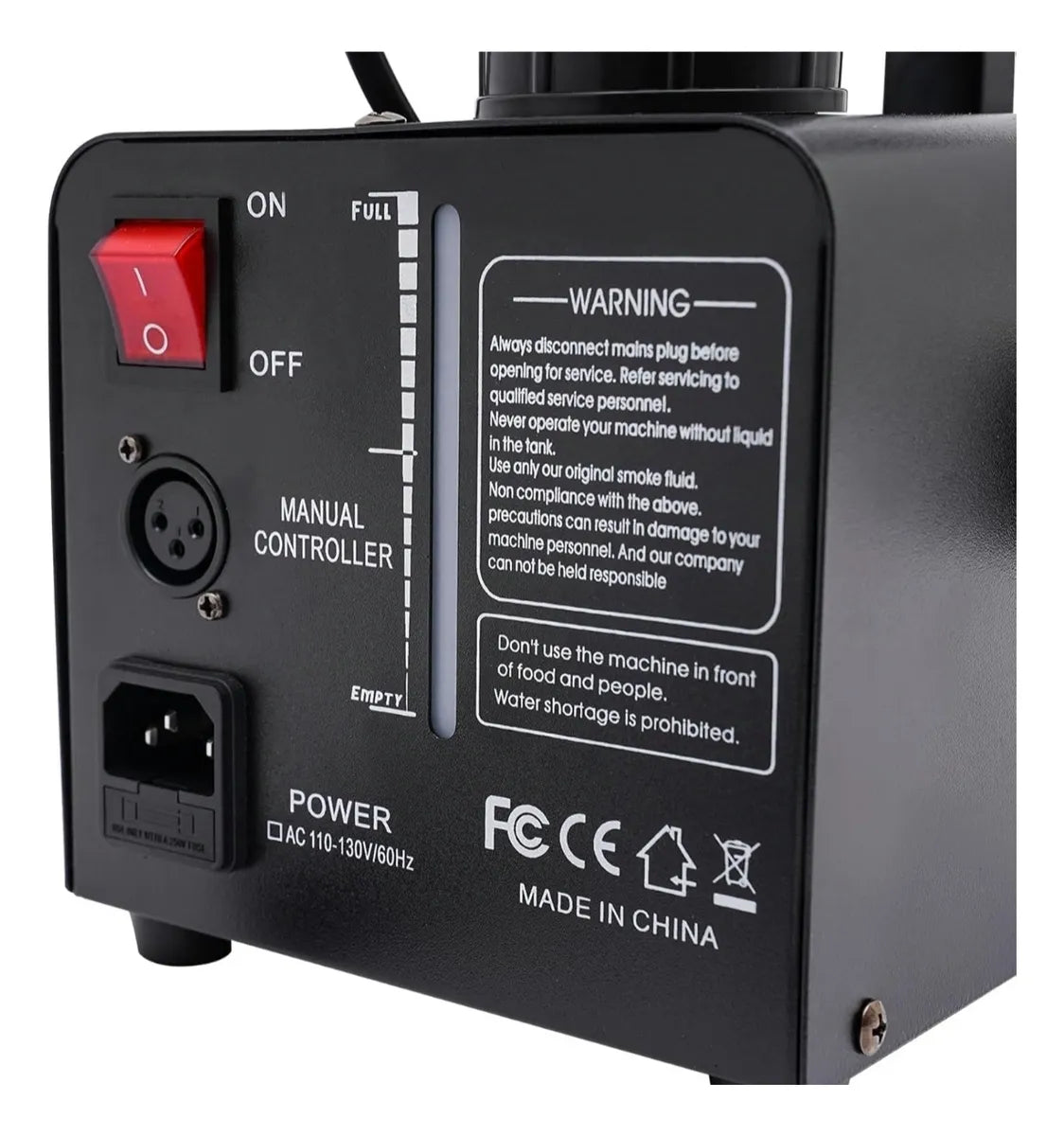 Máquina De Nieve Artificial 600w Control Y Soporte