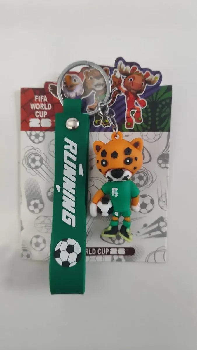 Llavero Del Mundial 2026 Mascota O Copa Del Mundo
