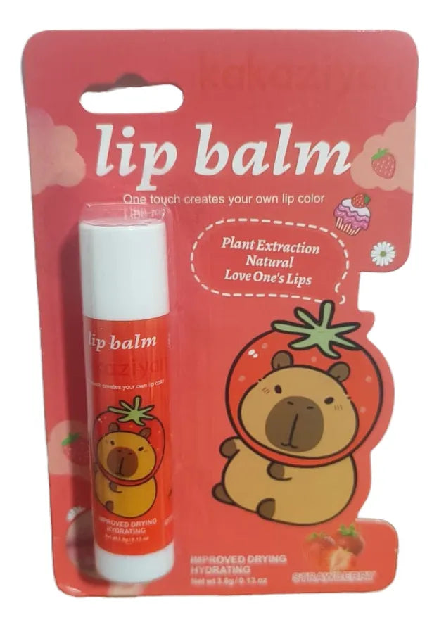 Balsamo Labial Capibara En Blister