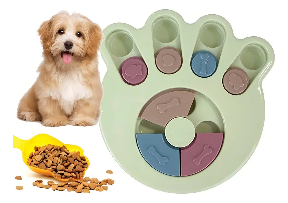 Dispensador De Comida Interactivo Para Mascotas