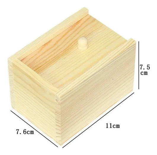 Caja De Madera Sopresa Con Araña Que Salta Broma
