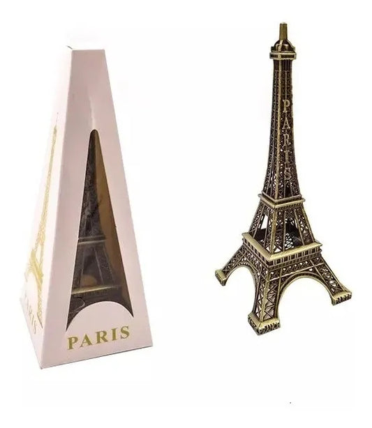 Torre Eiffel 13 Cm Centro De Mesa souvenir en metal