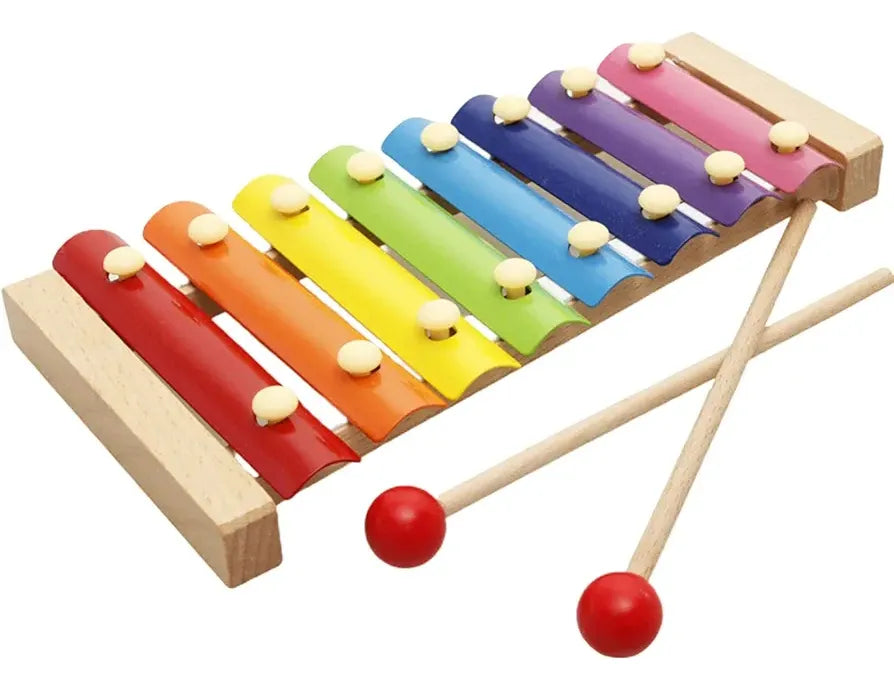 Xilófono En Madera Montessori 23cm