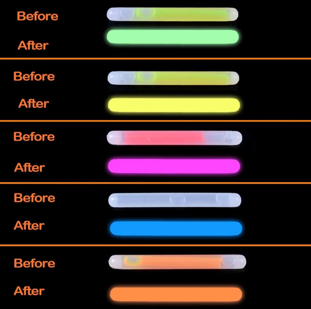 Bola Química Fluo Pack X6 Fiesta Cotillón