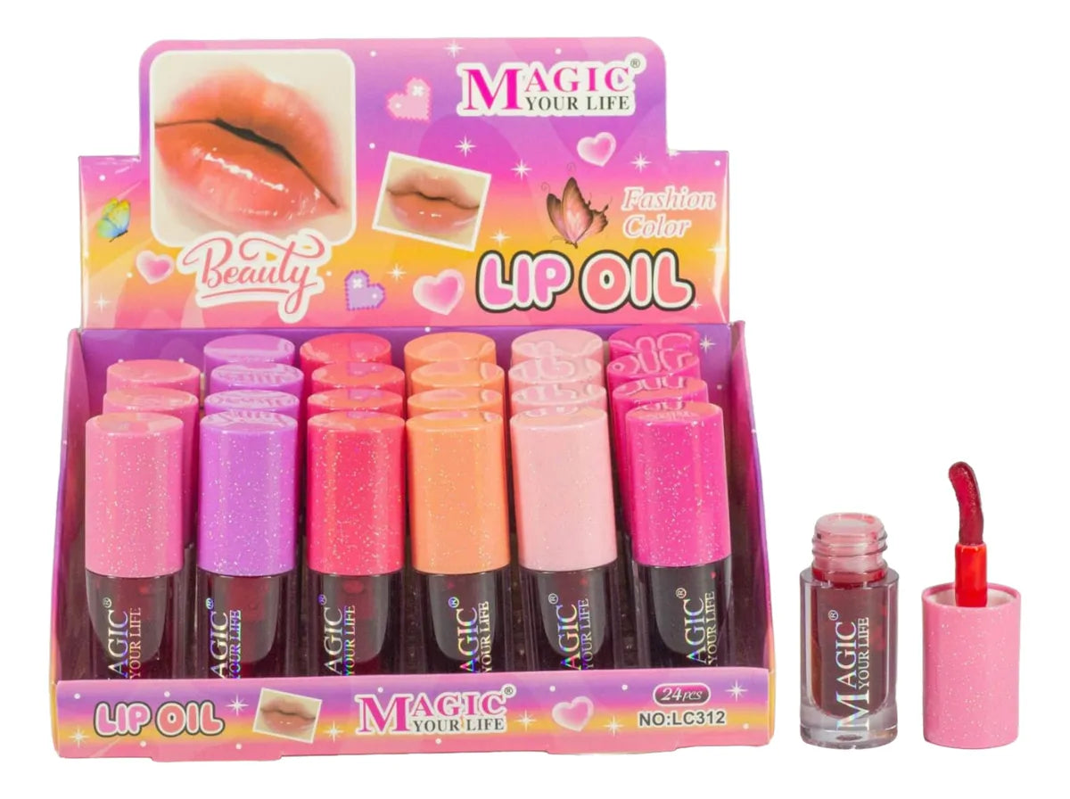 Brillo Labial Lip Oil Aceite Infantil Pack X6