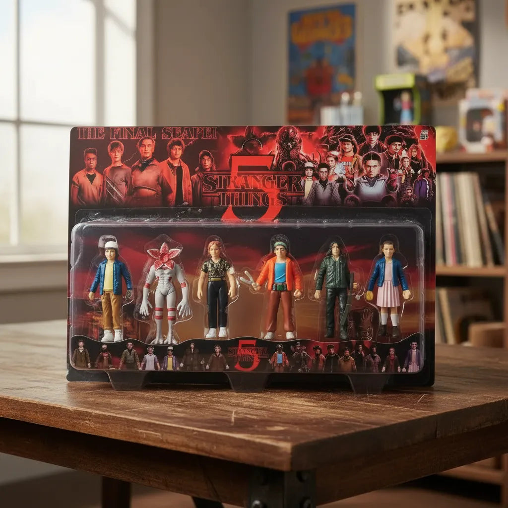 Set 6 Figuras Stranger Things 5 Colección