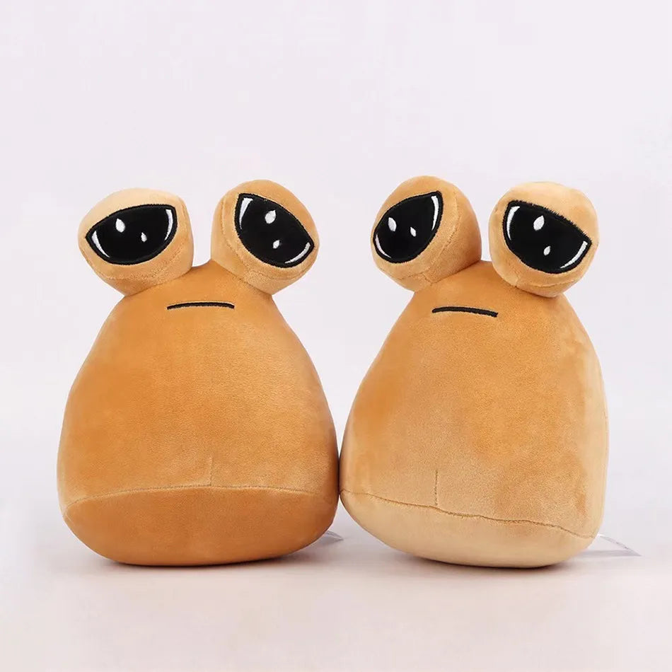 Juguete De Peluche Pou 22cm Kawaii Calidad