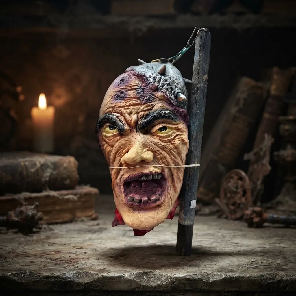 Cabeza Colgante de Zombie – Decoración Halloween