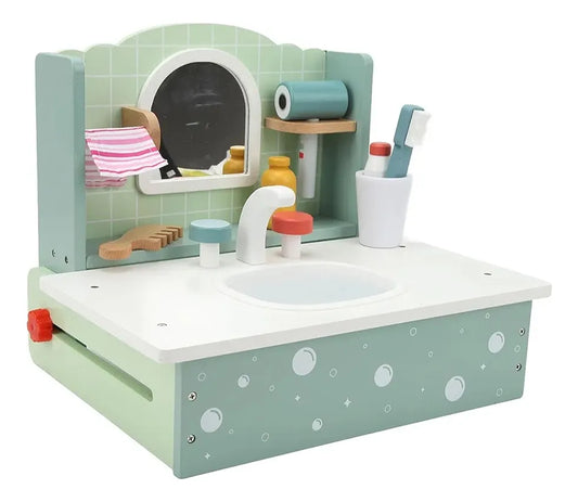Juguete Pileta Infantil Madera Lavabo Montessori