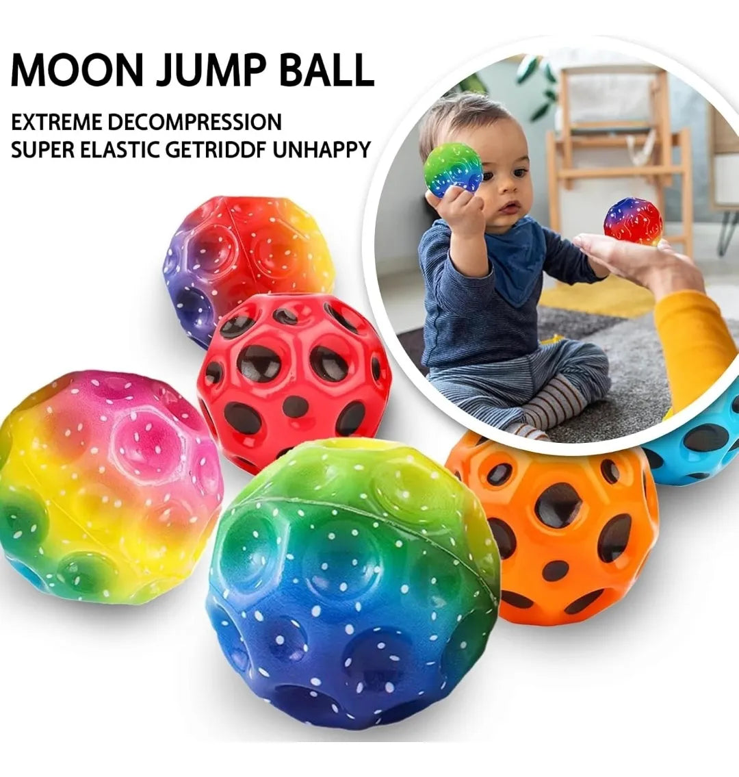 Squishy Estilo Luna Multicolor Rebota Antiestres