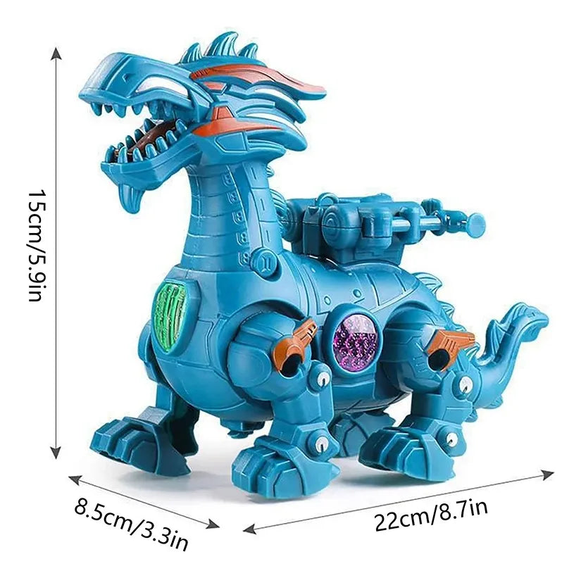 Dragón Con Luz Sonido Y Movimiento 2 Colores