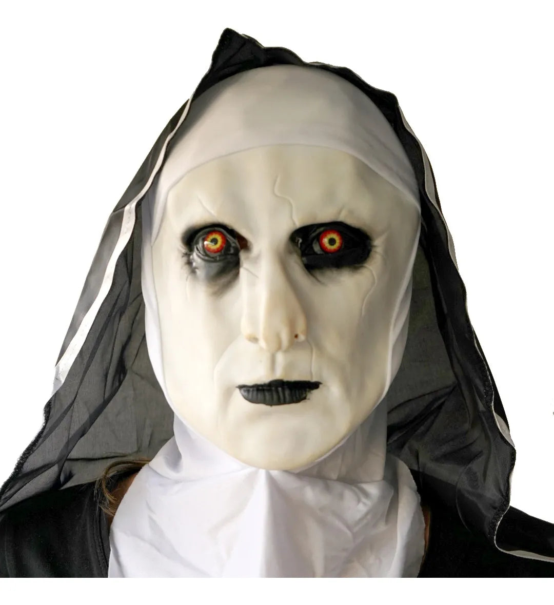 Máscara La Monja Adultos Látex Halloween
